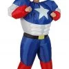 Rubies Inflatable Captain America Inflatable Costumes