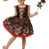 Rubies Girls Pretty Day Of The Dead Costume