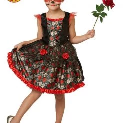 Rubies Girls Pretty Day Of The Dead Costume