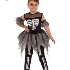 Rubies Girls Skeleton Ballerina Costume