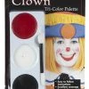 Mehron Tri-Colour Makeup Palette: Clown