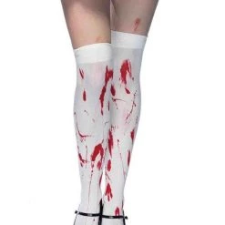 Leg Avenue Hosiery Bloody Zombie Thigh Highs
