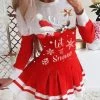 Hurly-Burly Sweet Christmas Jumper Dress Celebrations