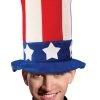 Annecart 4th Of July American Flag Top Hat