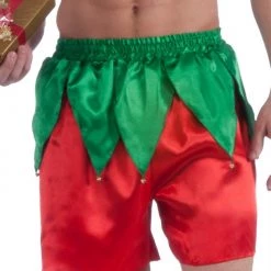 Tomfoolery Christmas Costumes Men's Sexy Elf Christmas Shorts