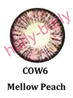 Dinna Mellow Peach Natural Contact Lenses