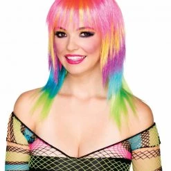 Rubies Candy Rockstar Wig Women's