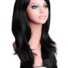 Hurly-Burly Deluxe Wavy Black Wig