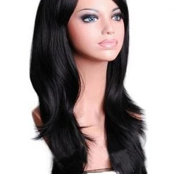Hurly-Burly Deluxe Wavy Black Wig