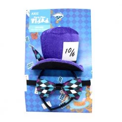 Trademart Book Week Mad Hatter Headband And Bowtie