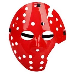 Hurly-Burly Red Hockey Mask