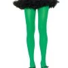 Leg Avenue Green Nylon Tights