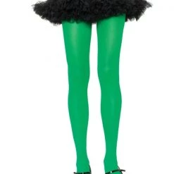 Leg Avenue Green Nylon Tights