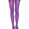 Leg Avenue Purple Tights Hosiery