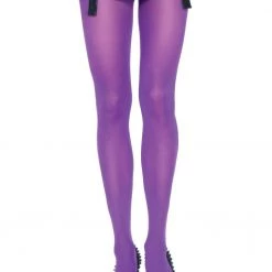Leg Avenue Purple Tights Hosiery