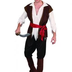 Interalia Classic Men's Pirate Costume
