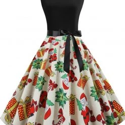 Dear Lover Christmas Presents & Santa Claus Vintage Dress