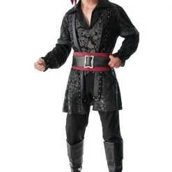 Rubies Men's Black Beard Pirate Costume