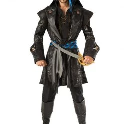 Rubies Men's Captain Black Heart Pirate Costume