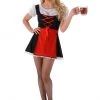 Hurly-Burly Red And Black Oktoberfest Costume