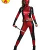 Rubies Ladies Deadpool Jumpsuit Costume Superheros & Villians