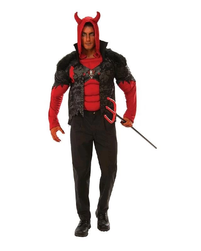 Rubies Men's Deluxe Devil Costume Halloween 3 Rubies Men's Deluxe Devil Costume Halloween