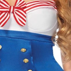 Charming Girl Uniforms High Seas Honey Costume