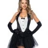 Leg Avenue Tux And Tails Playboy Bunny Costume