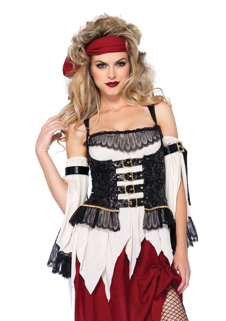 Leg Avenue Buried Treasure Beauty Pirate Costume 4 Leg Avenue Buried Treasure Beauty Pirate Costume