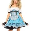 Leg Avenue Rebellious Alice In Wonderland Costume Fairytale & Mystical