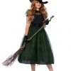 Leg Avenue Spellcasting Witch Costume Halloween 2 Leg Avenue Spellcasting Witch Costume Halloween