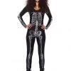 Leg Avenue Skeleton Print Catsuit