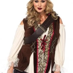 Leg Avenue Captain Blackheart Plus Sized Pirate Costume