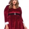 Leg Avenue Plus Size Ladies Santa Costume