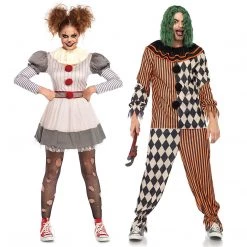 Leg Avenue Men's Creepy Circus Clown Costume