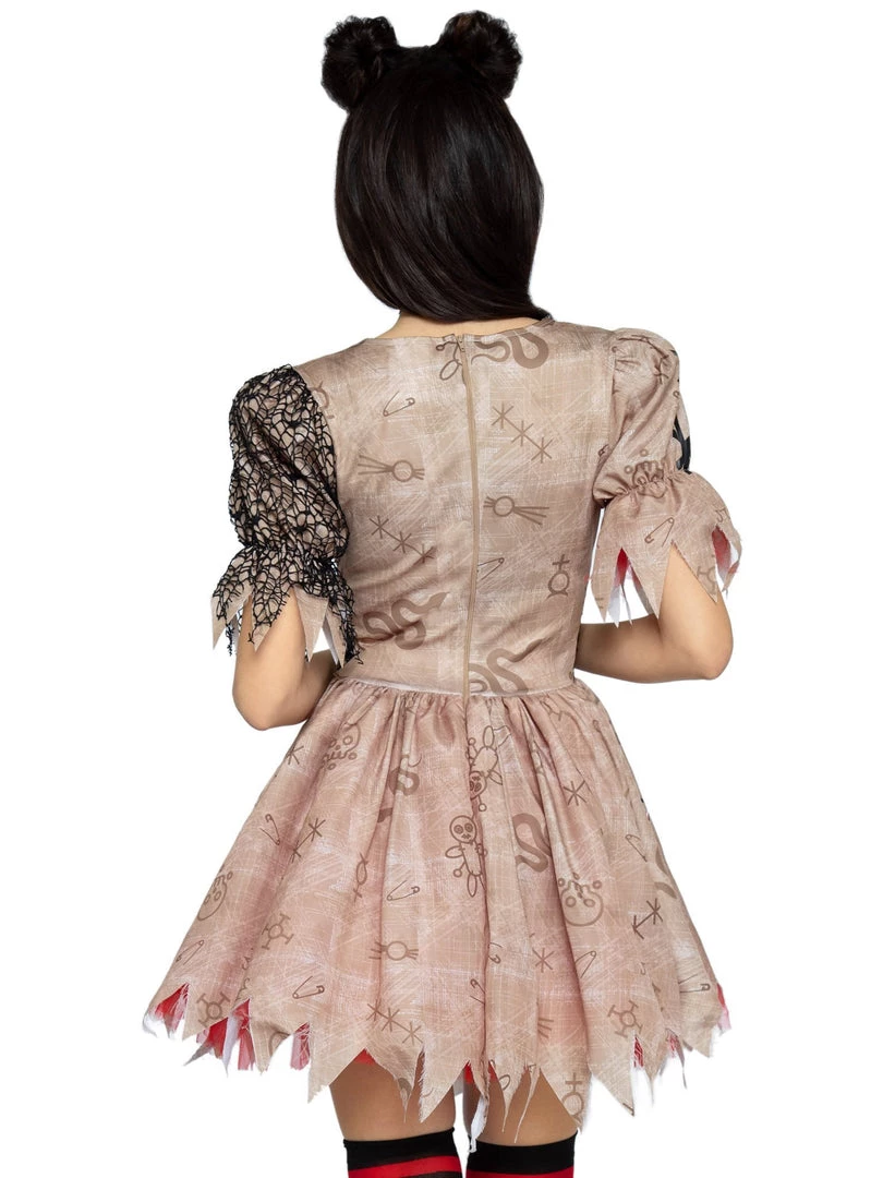 Leg Avenue Deadly Voodoo Doll Costume Halloween 5 Leg Avenue Deadly Voodoo Doll Costume Halloween