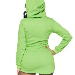 Leg Avenue Adults Alien Hoodie Fleece Dress