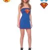 Rubies Supergirl Tube Dress Adults