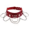AnneCart Red Chained Choker