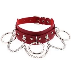 AnneCart Red Chained Choker