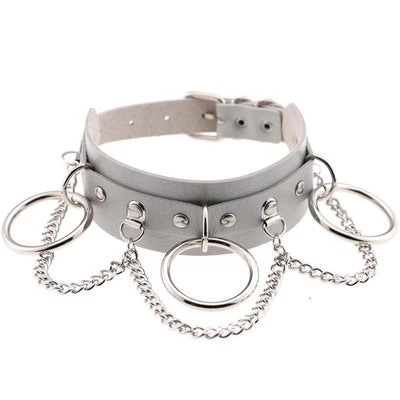 AnneCart Grey Chained Choker 3 AnneCart Grey Chained Choker