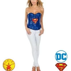 Rubies Corsets Supergirl Sequined Corset