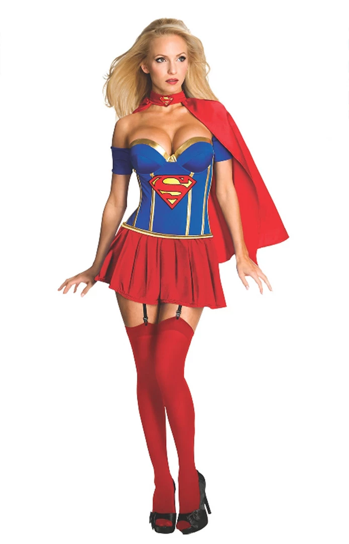 Rubies Sexy Sweetie Super Girl Costume Adults 3 Rubies Sexy Sweetie Super Girl Costume Adults