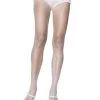 Leg Avenue Hosiery White Fishnet Tights