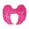 Trademart Large Hot Pink Curved Feathered Wings Celebrations