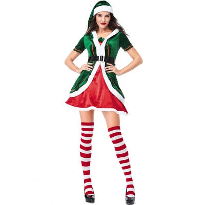 AnneCart Celebrations Ladies Christmas Elf Dress 3 AnneCart Celebrations Ladies Christmas Elf Dress