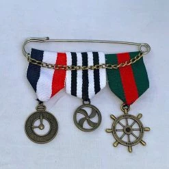 Hurly-Burly Military Medals Set Steampunk