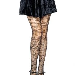 Leg Avenue Distressed Net Pantyhose