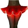 AnneCart Red Light Up Mini Tutu Tutus & Petticoats