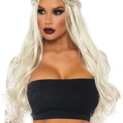 Leg Avenue Khaleesi Dragon Queen Blonde Wig Medieval